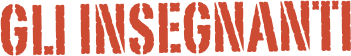 Gli insegnanti